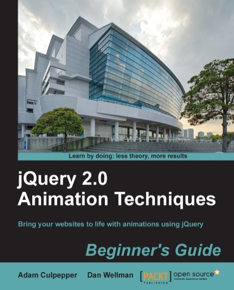 Cover image for book jQuery 2.0 Animation Techniques: Beginner's Guide