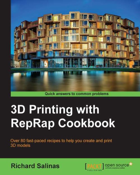 Cover image for book 3D printing with RepRap Cookbook