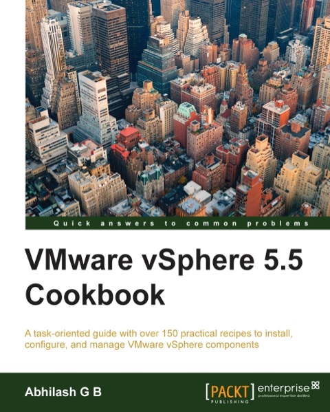 Cover image for book VMware Vsphere 5.5 Cookbook
