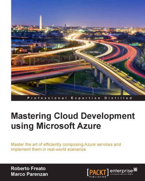 Cover image for book Mastering Cloud Development using Microsoft Azure