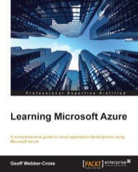 Cover image: Learning Microsoft Azure 1st edition 9781782173373