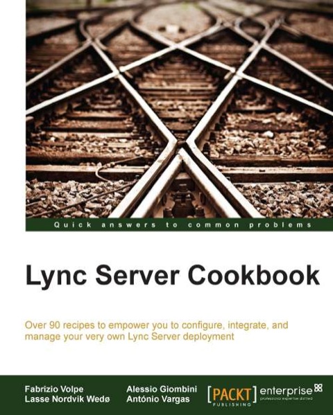 Cover image for book LYNC SERVER COOKBOOK