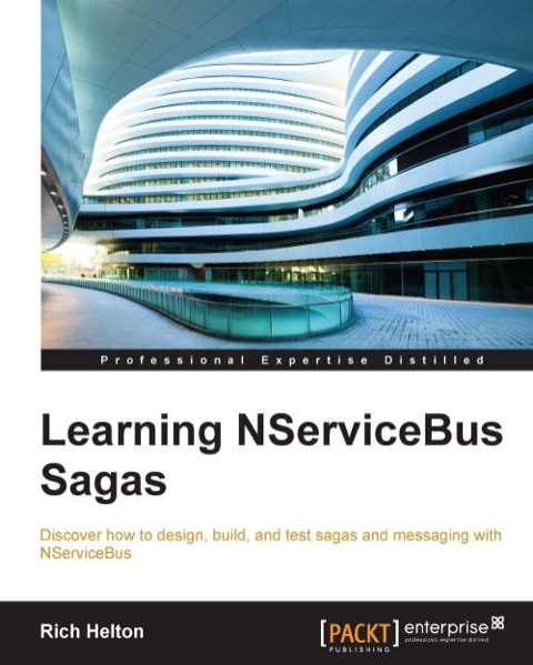 Cover image for book Learning NServiceBus Sagas