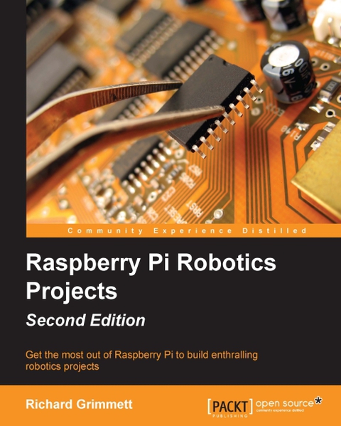 Cover image for book Raspberry Pi Robotics Projects