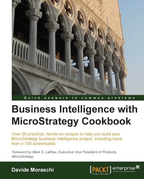 Cover image for book Business Intelligence with MicroStrategy Cookbook
