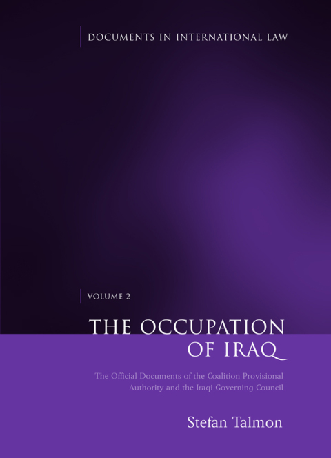 Cover image for book The Occupation of Iraq: Volume 2