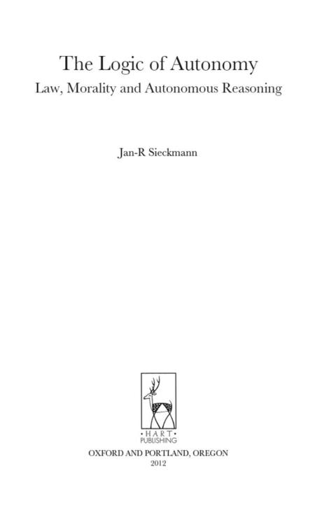 Cover image for book The Logic of Autonomy