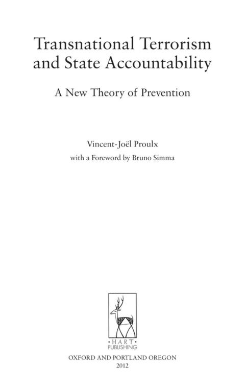 Cover image for book Transnational Terrorism and State Accountability
