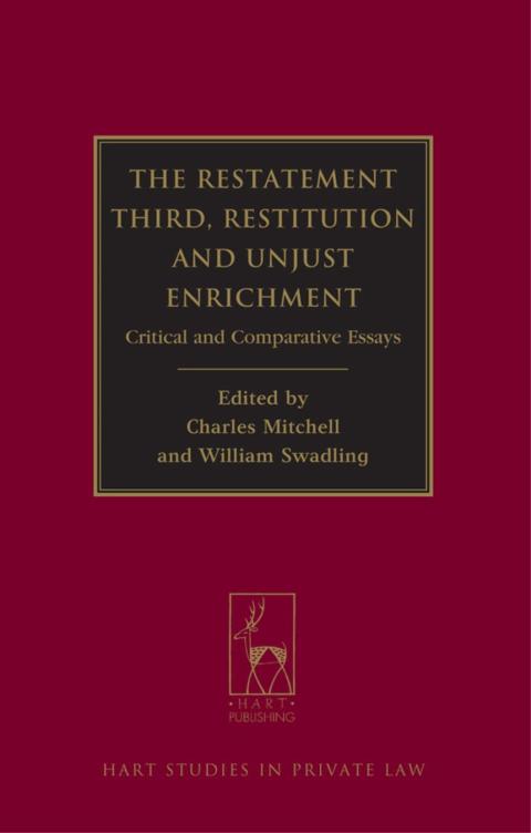 Cover image for book The Restatement Third: Restitution and Unjust Enrichment