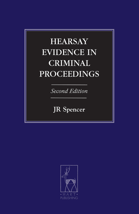 Cover image for book Hearsay Evidence in Criminal Proceedings