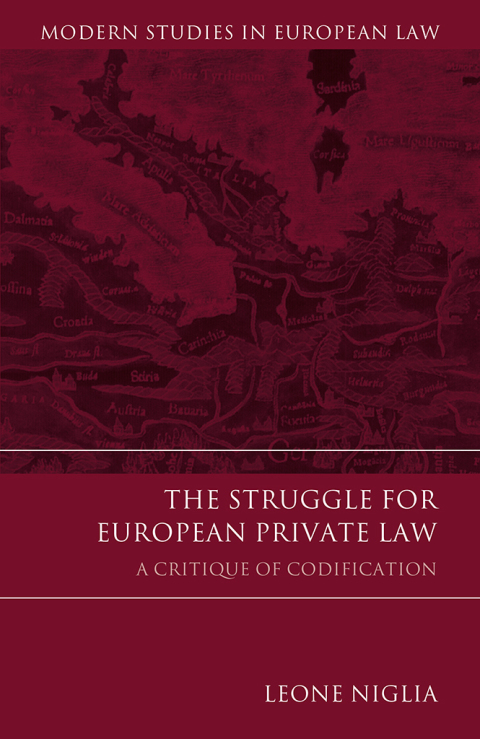 Cover image for book The Struggle for European Private Law