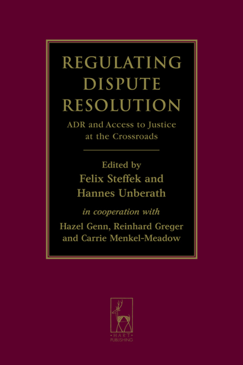 Cover image for book Regulating Dispute Resolution