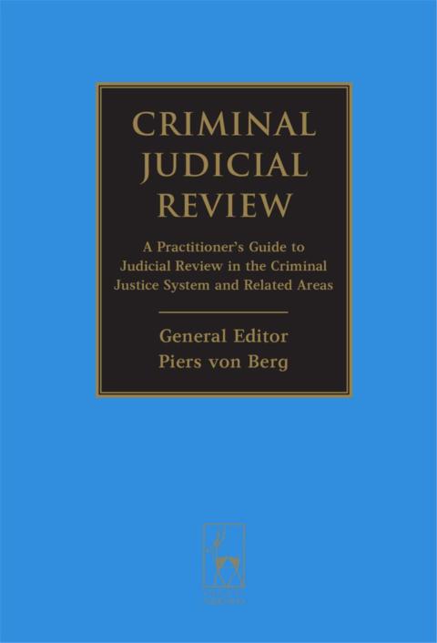 Cover image for book Criminal Judicial Review