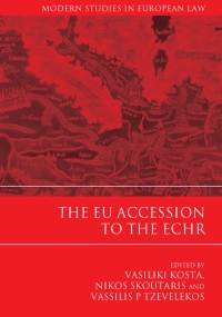 Cover image: The EU Accession to the ECHR 1st edition 9781509909261