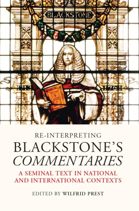 Cover image for book Re-Interpreting Blackstone's Commentaries