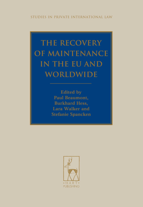 Cover image for book The Recovery of Maintenance in the EU and Worldwide