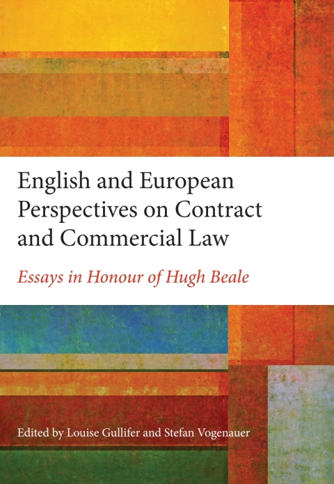 Cover image for book English and European Perspectives on Contract and Commercial Law