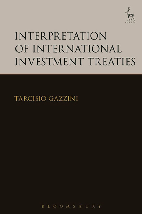 Cover image for book Interpretation of International Investment Treaties