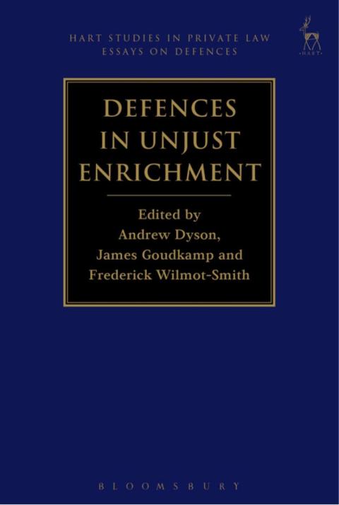Cover image for book Defences in Unjust Enrichment