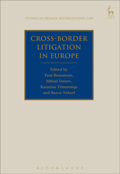 Cover image for book Cross-Border Litigation in Europe