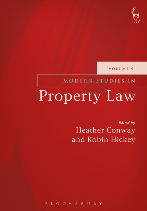 Cover image for book Modern Studies in Property Law - Volume 9