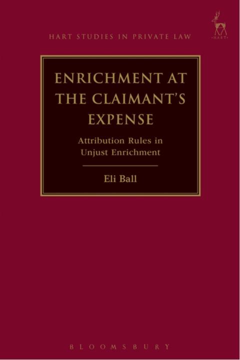 Cover image for book Enrichment at the Claimant's Expense