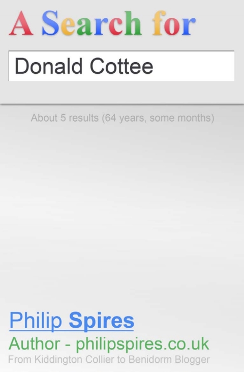 Cover image for book A Search for Donald Cottee