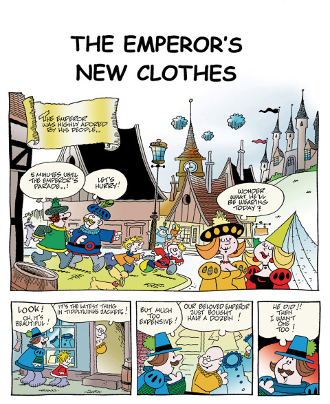 Cover image for book The Emperor's New Clothes