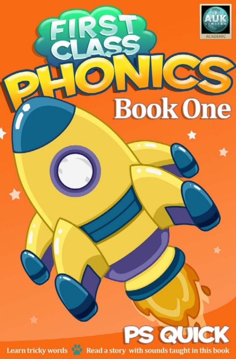 Cover image for book First Class Phonics - Book 1