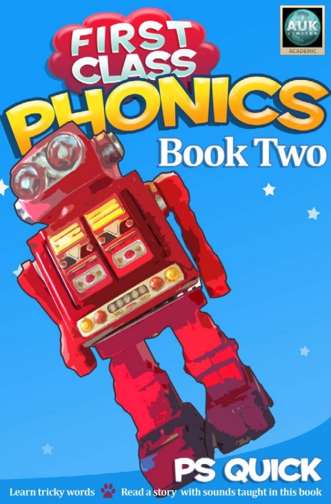 Cover image for book First Class Phonics - Book 2