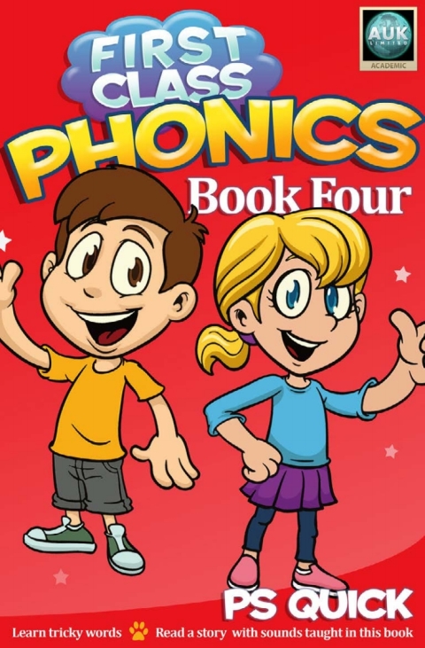 Cover image for book First Class Phonics - Book 4