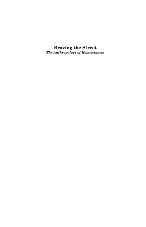 Cover image for book Braving the Street