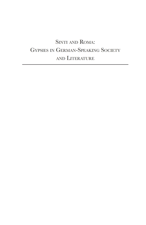 Cover image for book Sinti and Roma