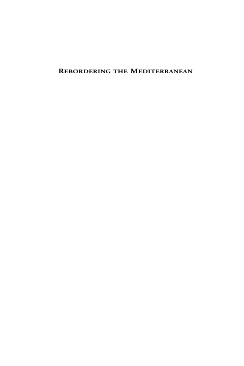 Cover image for book Rebordering the Mediterranean