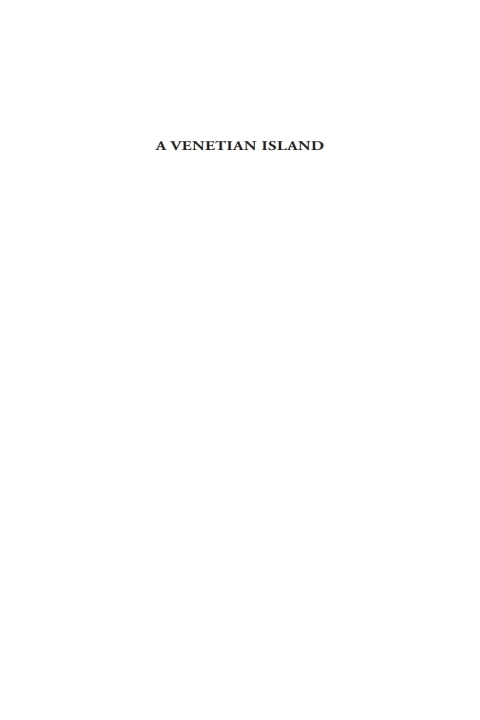 Cover image for book A Venetian Island