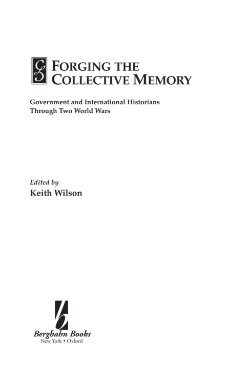 Cover image for book Forging the Collective Memory