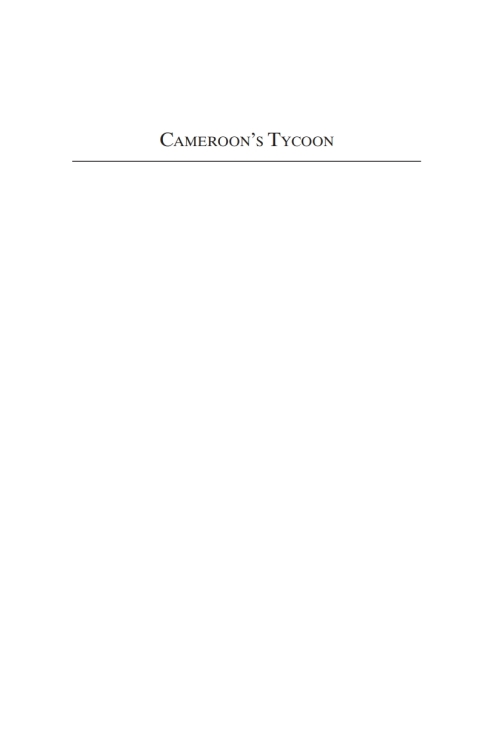Cover image for book Cameroon's Tycoon
