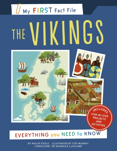 Cover image for book My First Fact File The Vikings