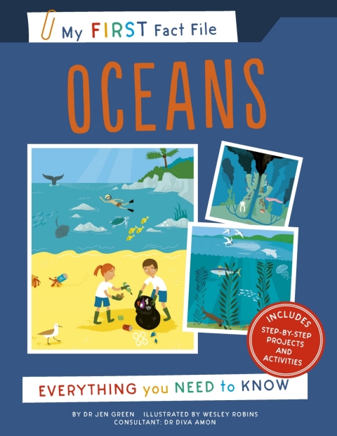 Cover image for book My First Fact File Oceans