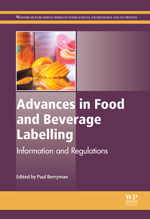 Cover image for book Advances in Food and Beverage Labelling: Information and Regulations