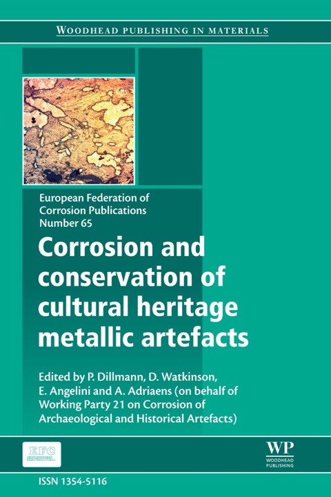 Cover image for book Corrosion and Conservation of Cultural Heritage Metallic Artefacts