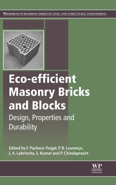 Cover image for book Eco-efficient Masonry Bricks and Blocks: Design, Properties and Durability
