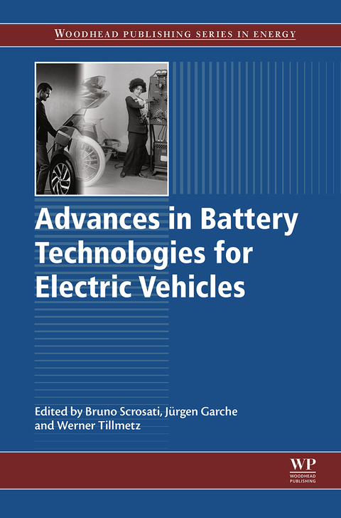 Cover image for book Advances in Battery Technologies for Electric Vehicles