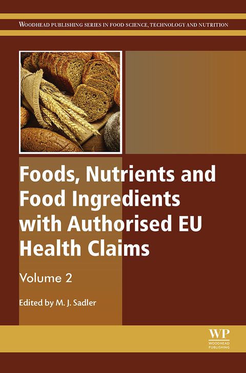Cover image for book Foods, Nutrients and Food Ingredients with Authorised EU Health Claims: Volume 2