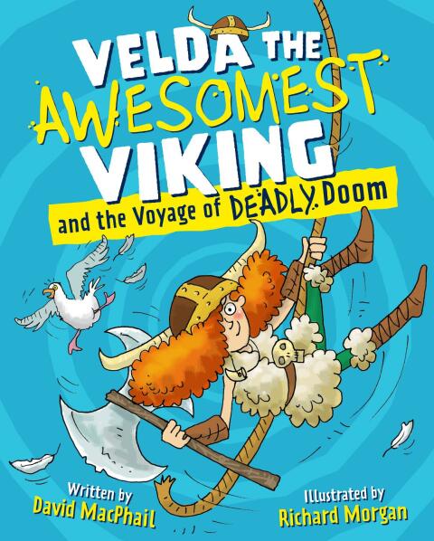 Cover image for book Velda the Awesomest Viking and the Voyage of Deadly Doom