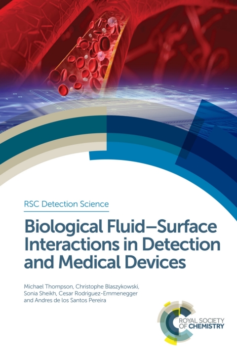 Cover image for book Biological Fluid–Surface Interactions in Detection and Medical Devices