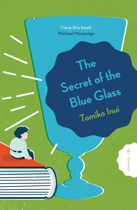 Cover image for book The Secret of the Blue Glass