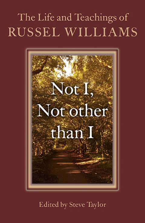 Cover image for book Not I, Not other than I