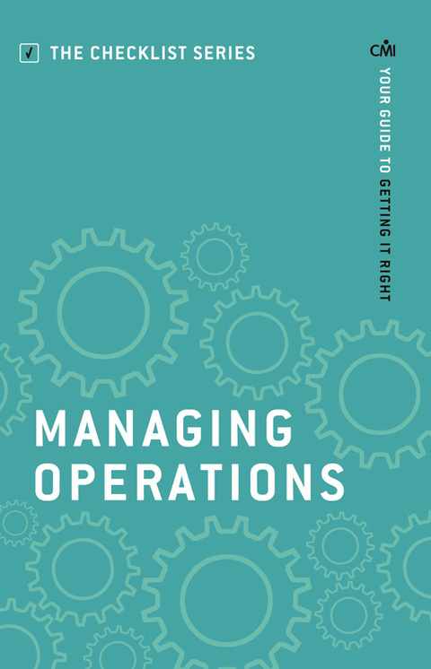 Cover image for book Managing Operations