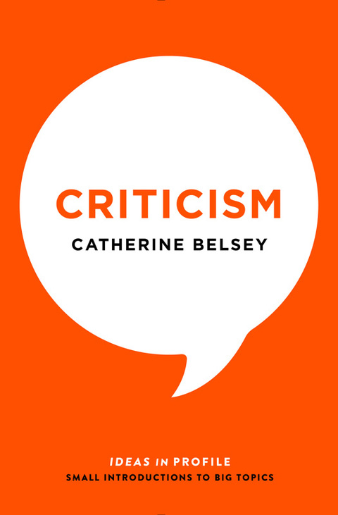Cover image for book Criticism